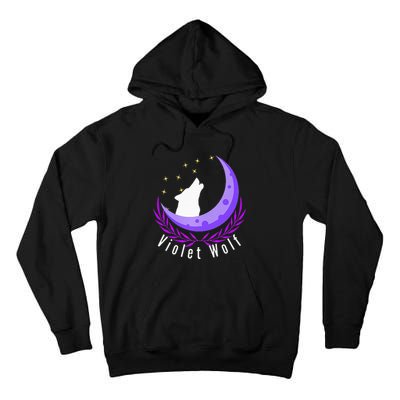 Violet Wolf Jewelry Tall Hoodie