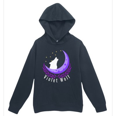 Violet Wolf Jewelry Urban Pullover Hoodie