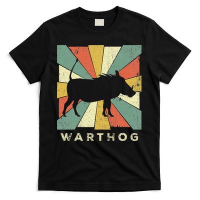 Vintage Warthog Lover Retro Style Animal T-Shirt