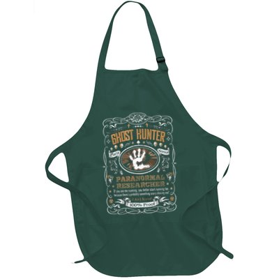 Vintage Whiskey Label Ghost Hunter Apron