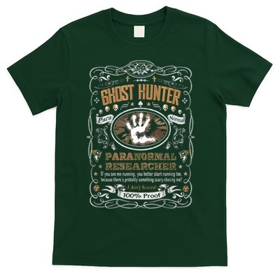 Vintage Whiskey Label Ghost Hunter T-Shirt