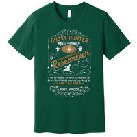 Vintage Whiskey Label Ghost Hunter Premium T-Shirt