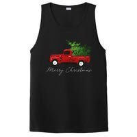 Vintage Wagon Merry Christmas Tree On Truck PosiCharge Competitor Tank