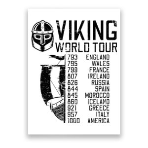 Viking World Norse Mythology Gift Historical Era Poster