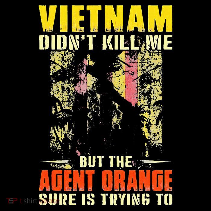 Vietnam War Orange Agent Military Victims Retired Soldiers Flatbill Hat