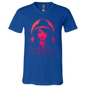 Village Witch Occult Wicca Witchcraft Gift V-Neck T-Shirt