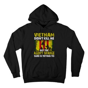 Vietnam War Orange Agent Military Victims Retired Soldiers Hoodie