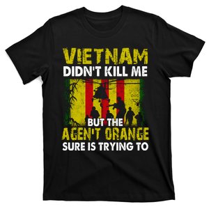 Vietnam War Orange Agent Military Victims Retired Soldiers T-Shirt