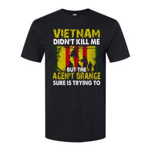 Vietnam War Orange Agent Military Victims Retired Soldiers Softstyle CVC T-Shirt