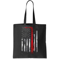 Vintage Welder Patriotic USA American Flag Welding Tote Bag