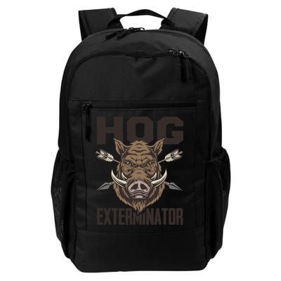 Vintage Wild Pig Hunt Hunting Hog Exterminator Boar Hunter Backpack