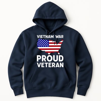 Vietnam War Proud Veteran Hoodie