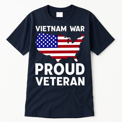 Vietnam War Proud Veteran Tall T-Shirt