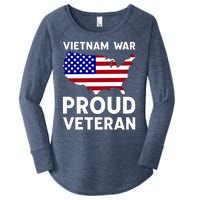 Vietnam War Proud Veteran Women's Perfect Tri Tunic Long Sleeve Shirt