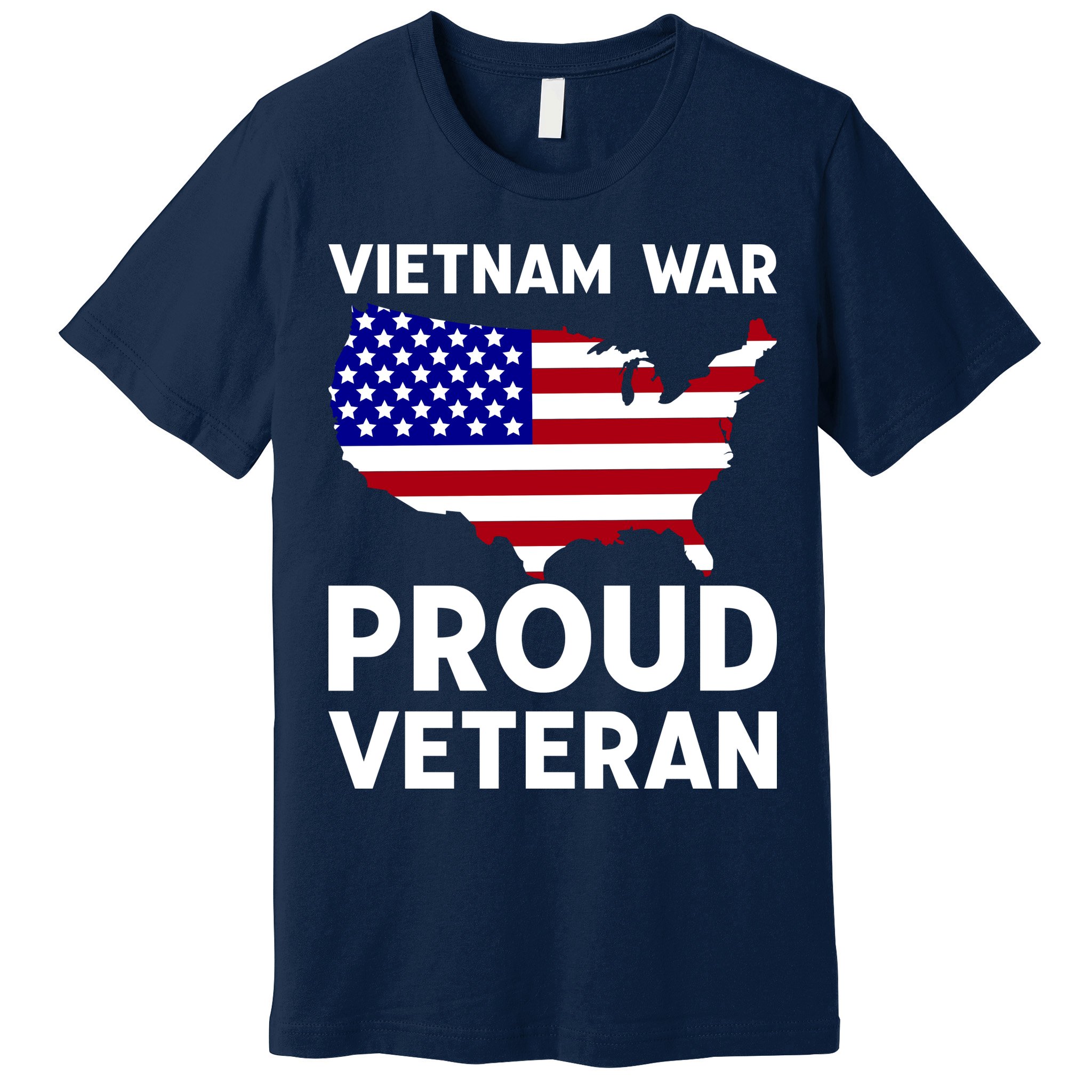 Vietnam War Proud Veteran Premium T-Shirt