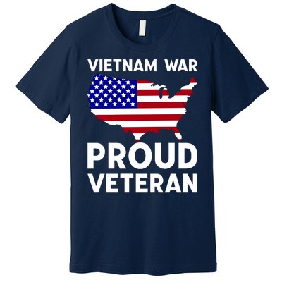 Vietnam War Proud Veteran Premium T-Shirt