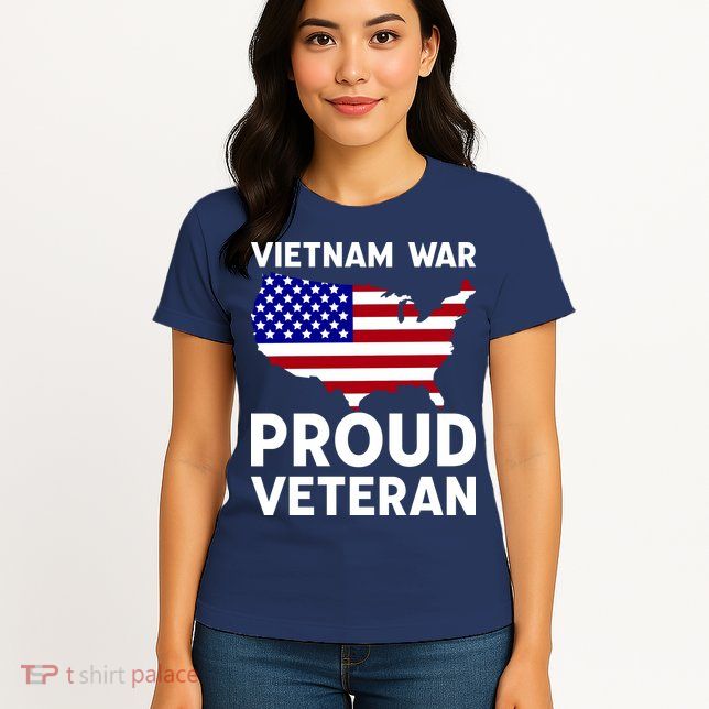 Vietnam War Proud Veteran Women's T-Shirt