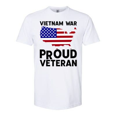 Vietnam War Proud Veteran Softstyle® CVC T-Shirt