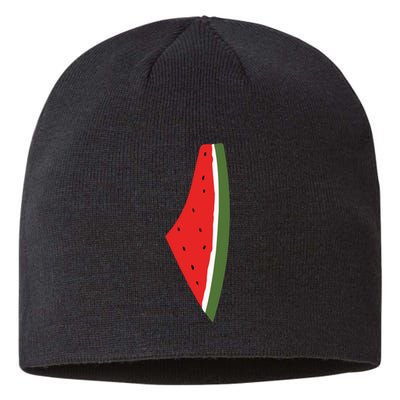 Violet Wear Palestine Watermelon Sustainable Beanie