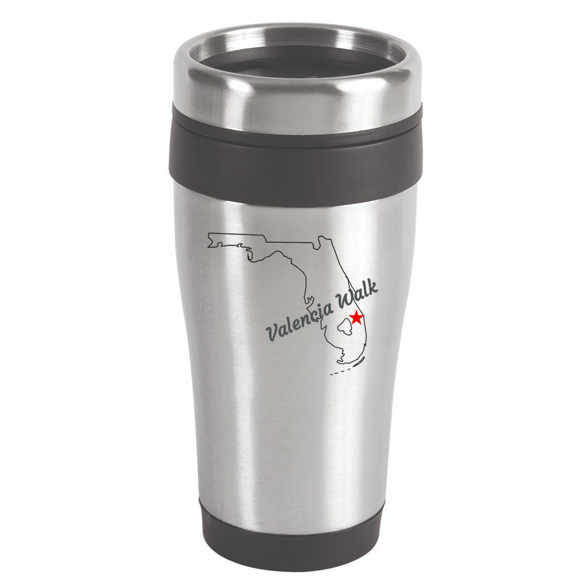 Valencia Walk Port St Lucie Florida 16oz Travel Tumbler