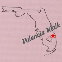 Valencia Walk Port St Lucie Florida 25L Jumbo Tote