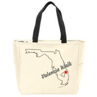Valencia Walk Port St Lucie Florida Zip Tote Bag