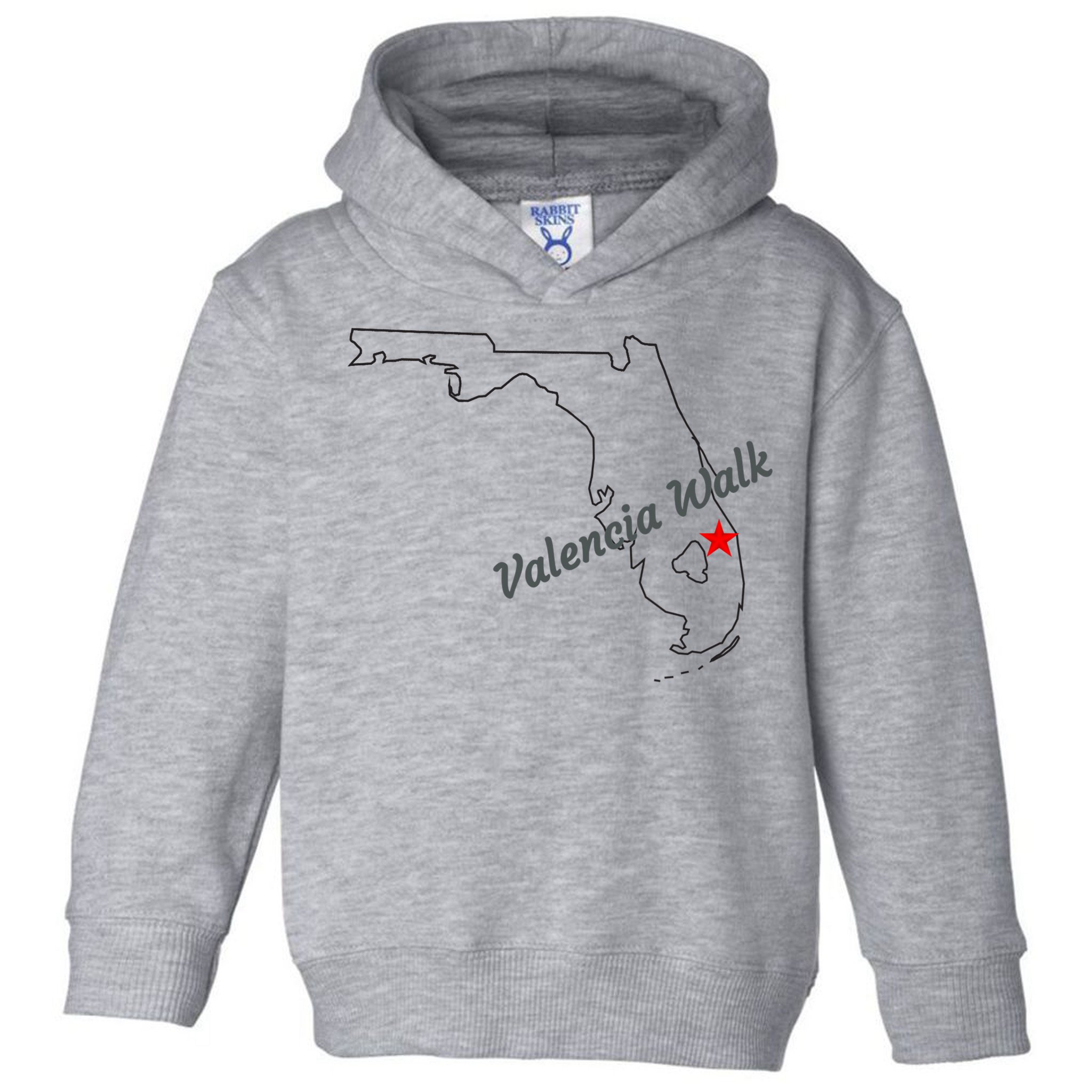 Valencia Walk Port St Lucie Florida Toddler Hoodie