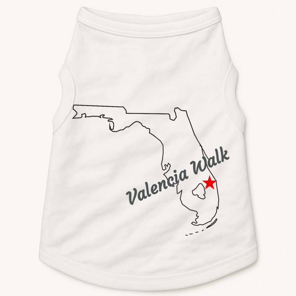 Valencia Walk Port St Lucie Florida Doggie Tank