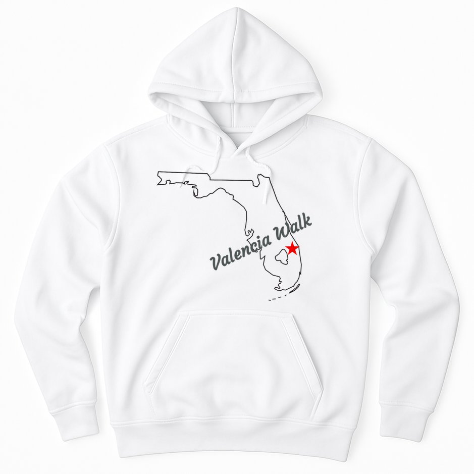 Valencia Walk Port St Lucie Florida Hoodie