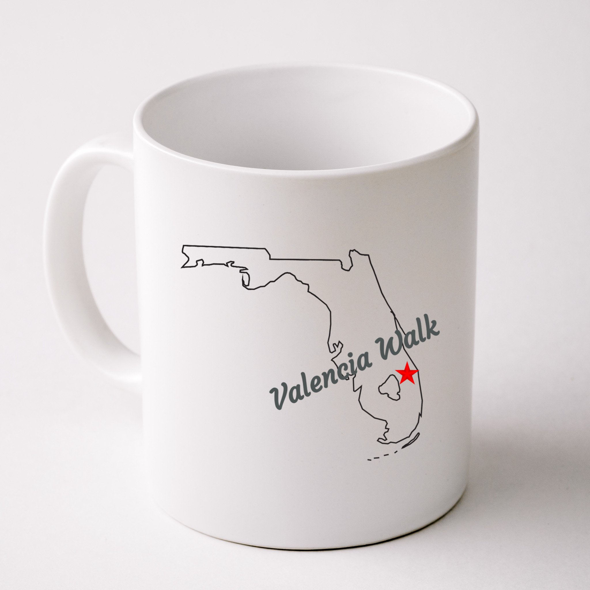 Valencia Walk Port St Lucie Florida Mug