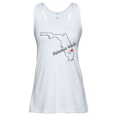 Valencia Walk Port St Lucie Florida Ladies Essential Flowy Tank