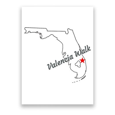 Valencia Walk Port St Lucie Florida Poster