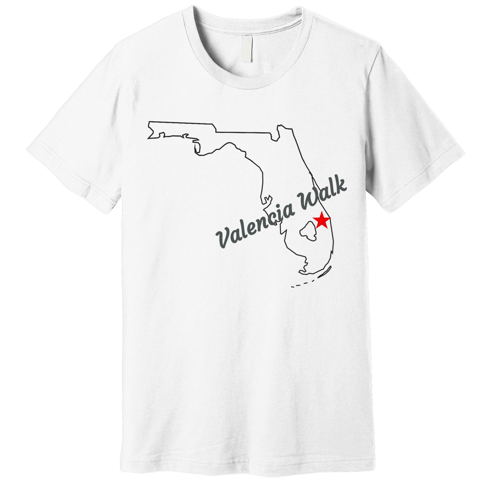 Valencia Walk Port St Lucie Florida Premium T-Shirt