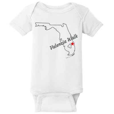 Valencia Walk Port St Lucie Florida Baby Bodysuit