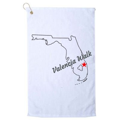 Valencia Walk Port St Lucie Florida Golf Towel