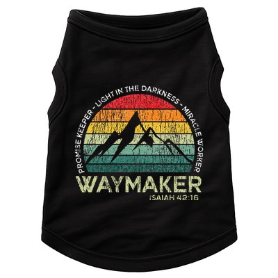 Vintage Waymaker Promise Keeper Miracle Worker Christian Doggie Tank