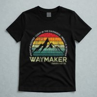Vintage Waymaker Promise Keeper Miracle Worker Christian T-Shirt