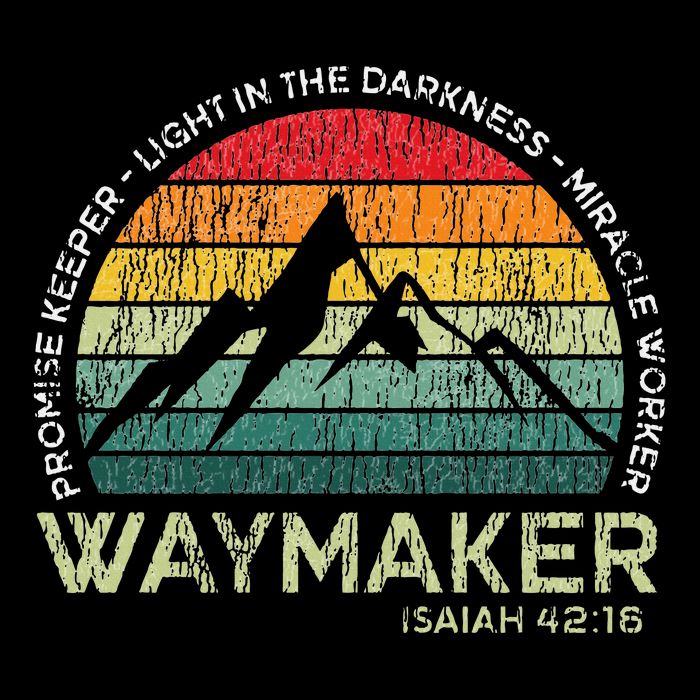 Vintage Waymaker Promise Keeper Miracle Worker Christian Mug