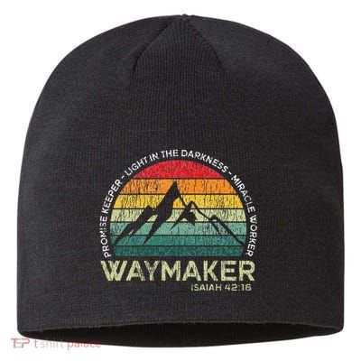 Vintage Waymaker Promise Keeper Miracle Worker Christian Sustainable Beanie