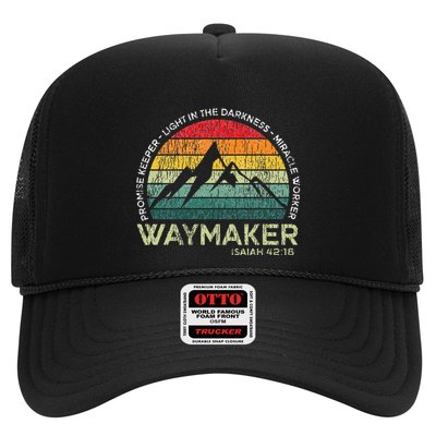 Vintage Waymaker Promise Keeper Miracle Worker Christian Trucker Hat