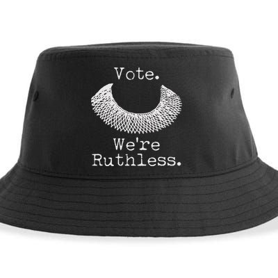 Vote We're Ruthless RBG Ruth Bader Ginsburg Sustainable Bucket Hat