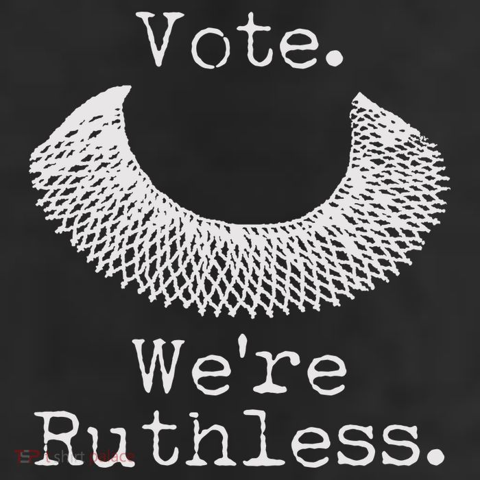 Vote We're Ruthless RBG Ruth Bader Ginsburg Adult Drive Performance Visor