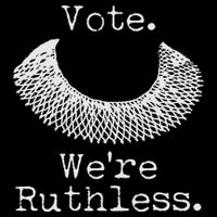Vote We're Ruthless RBG Ruth Bader Ginsburg Wool Snapback Cap