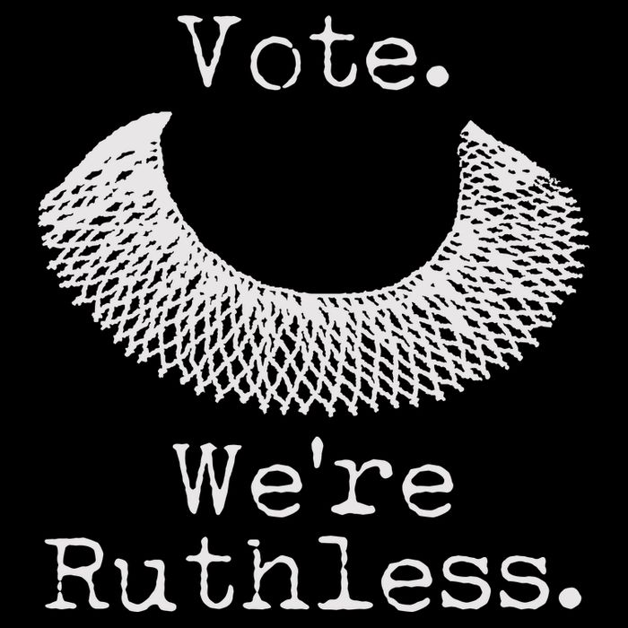 Vote We're Ruthless RBG Ruth Bader Ginsburg Wool Snapback Cap