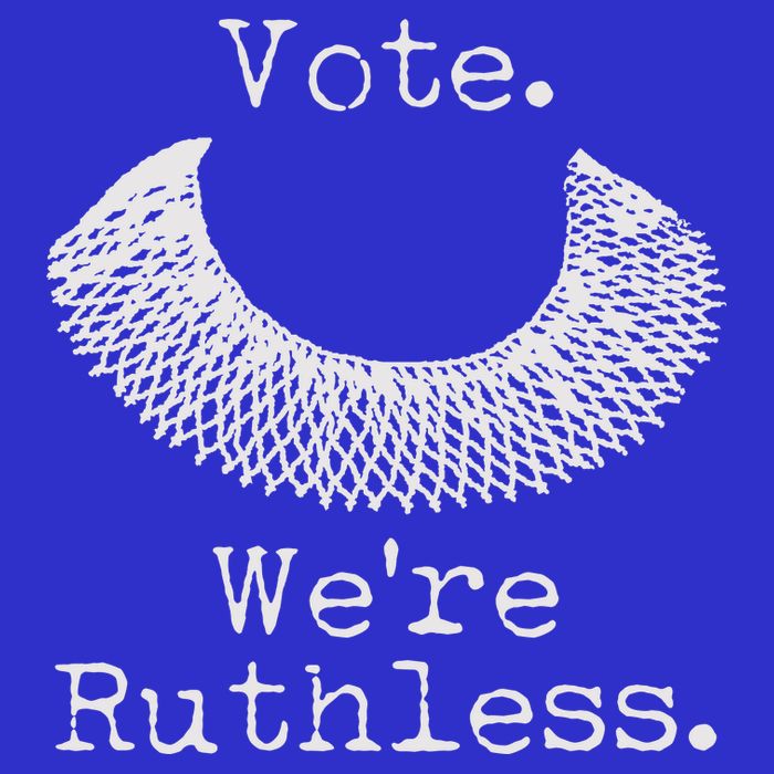 Vote We're Ruthless RBG Ruth Bader Ginsburg Apron