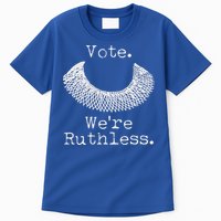 Vote We're Ruthless RBG Ruth Bader Ginsburg Tall T-Shirt