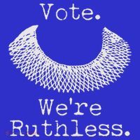 Vote We're Ruthless RBG Ruth Bader Ginsburg Sustainable Knit Beanie
