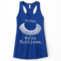 Vote We're Ruthless RBG Ruth Bader Ginsburg Womens Tank Top