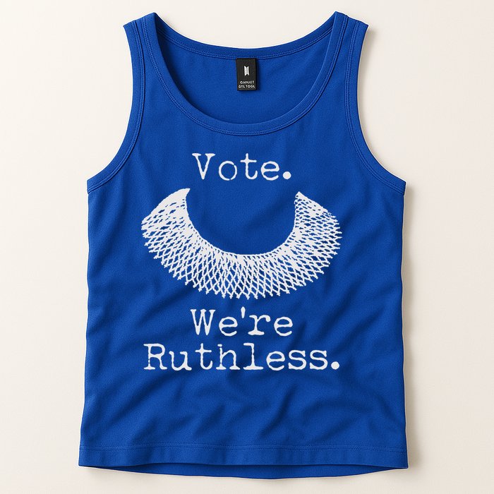Vote We're Ruthless RBG Ruth Bader Ginsburg Tank Top