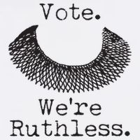 Vote We're Ruthless RBG Ruth Bader Ginsburg Garment-Dyed Sweatshirt